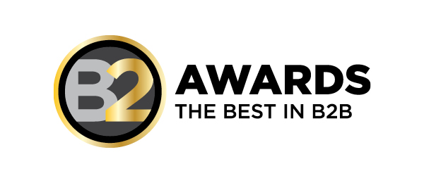B2 Awards logo with the subtitle, The Best in B2B