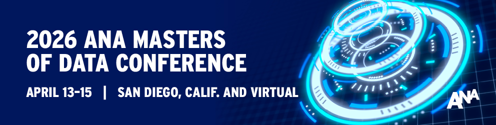 2026 ANA Masters of Data Conference promo image