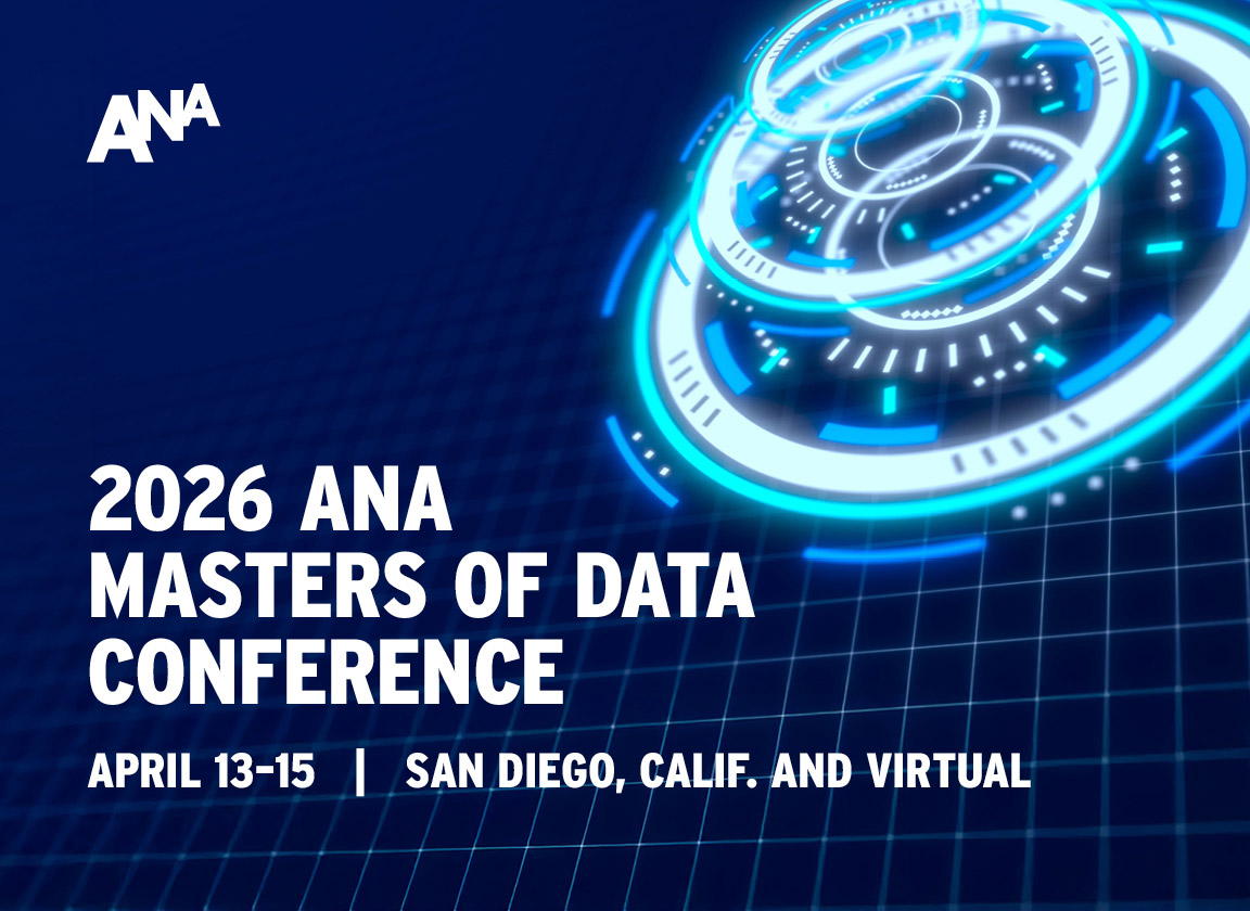 2026 ANA Masters of Data Conference promo image