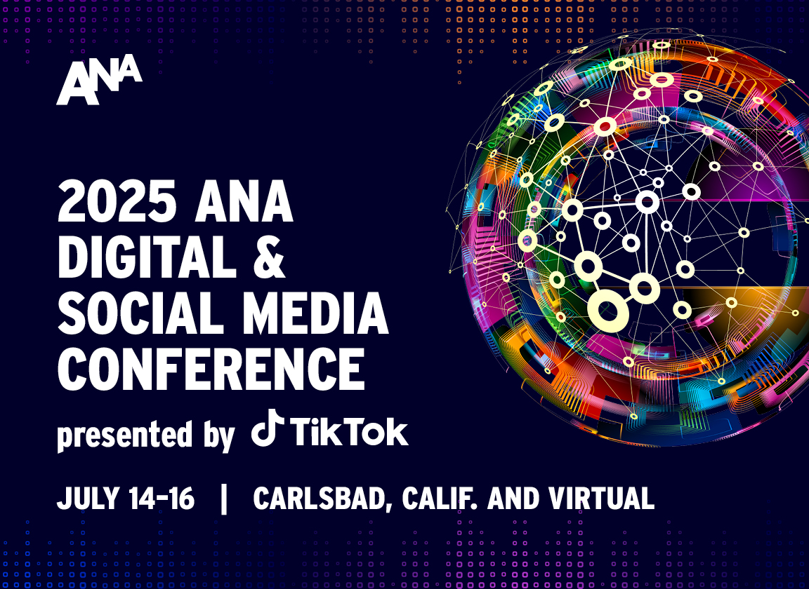 2025 ANA Digital & Social Media Conference promo image