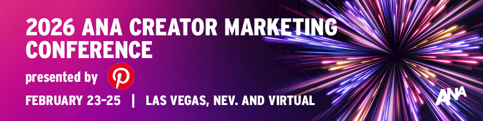 2026 ANA Creator Marketing Conference promo image