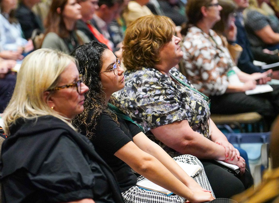 Members Only One-Day Conferences promo image showing event attendees