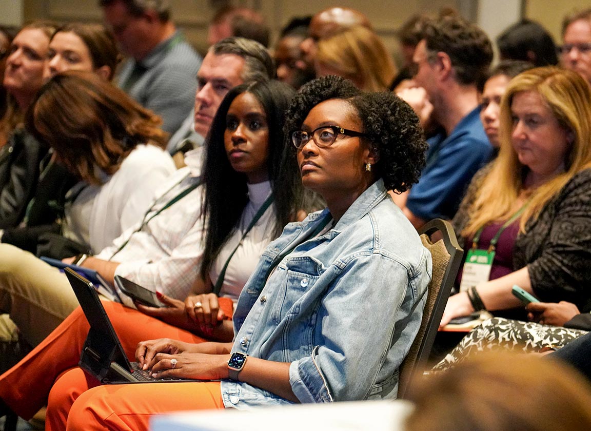 Members Only One-Day Conferences promo image showing event attendees