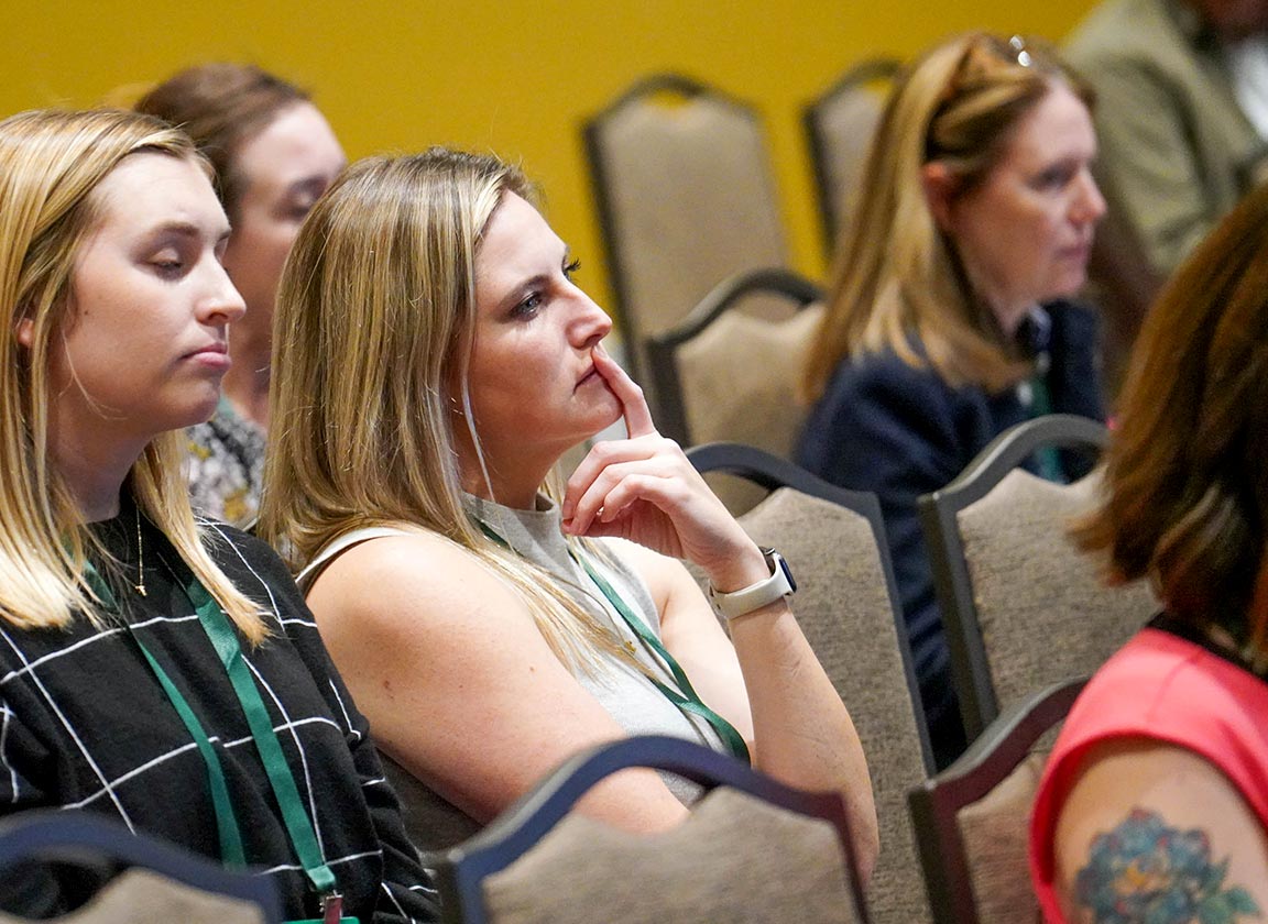 Members Only One-Day Conferences promo image showing event attendees