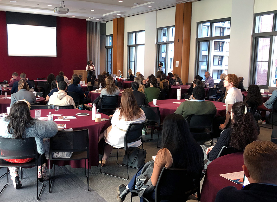 Members Only One-Day Conferences promo image showing event attendees