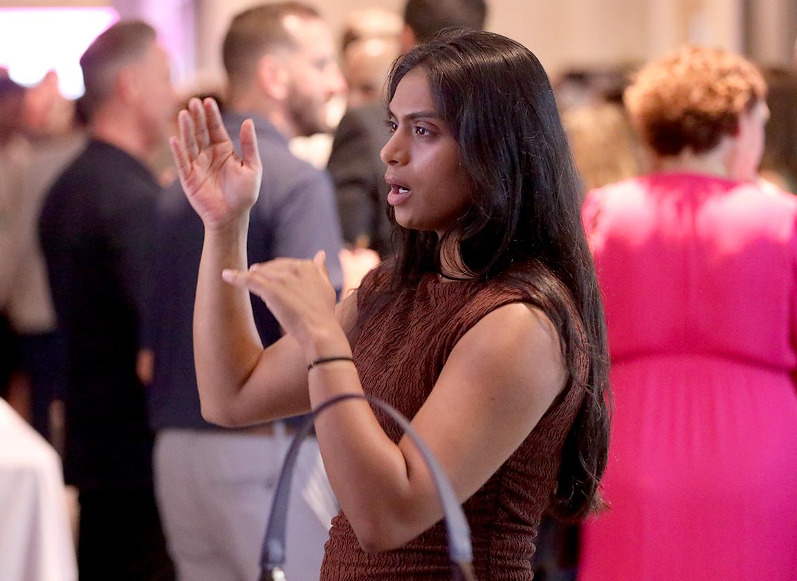 Members Only One-Day Conferences promo image showing event attendees