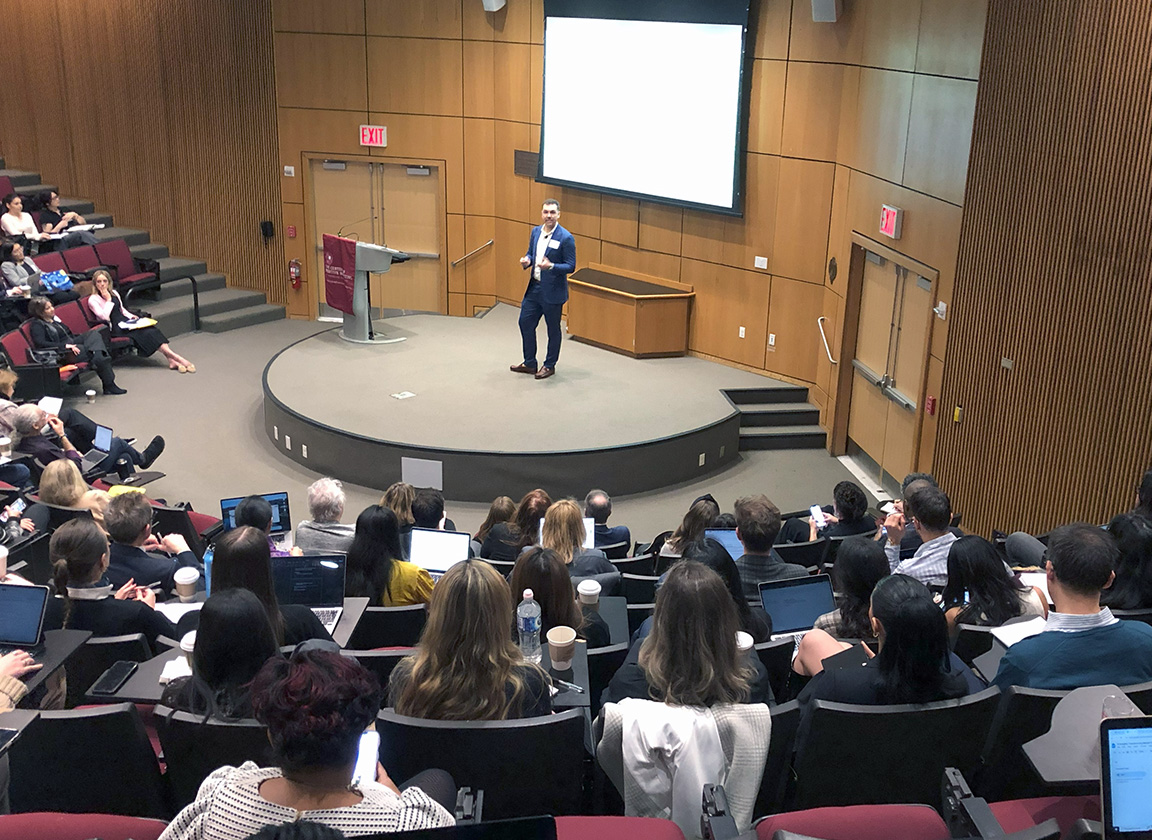 Members Only One-Day Conferences promo image showing event attendees