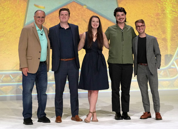 2024 ANA Rising Marketing Star Awards winners with ANA CEO Bob Liodice